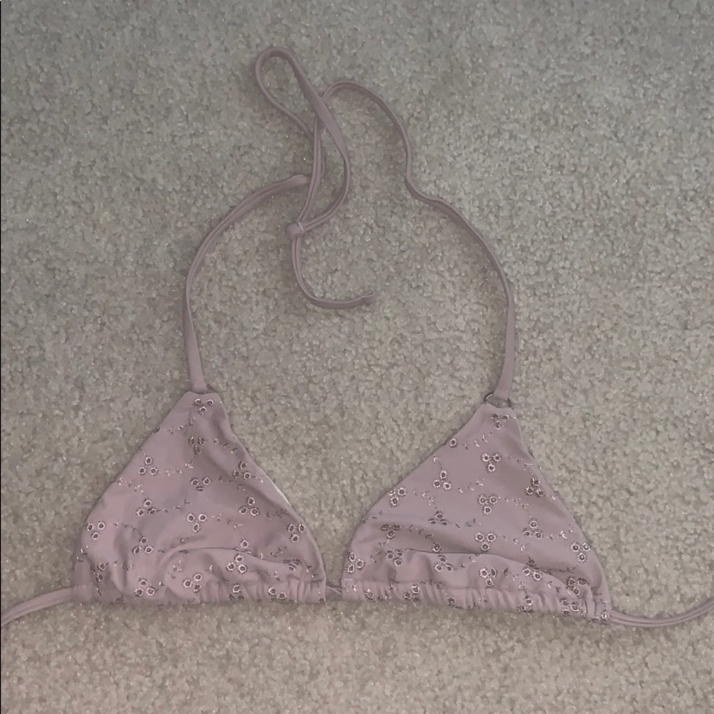 Triangle bikini top
